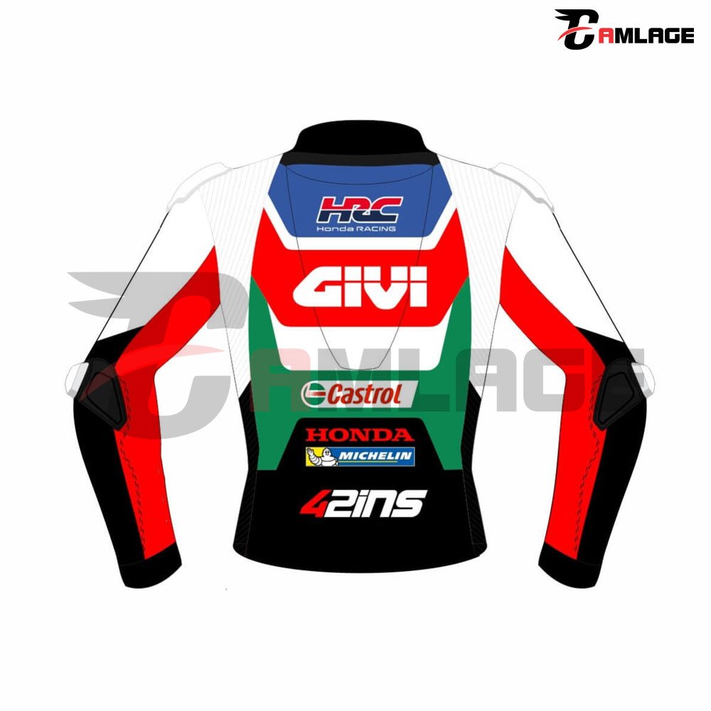 Alex Rins Honda Castrol Motorbike Racing Jacket MotoGP 2023