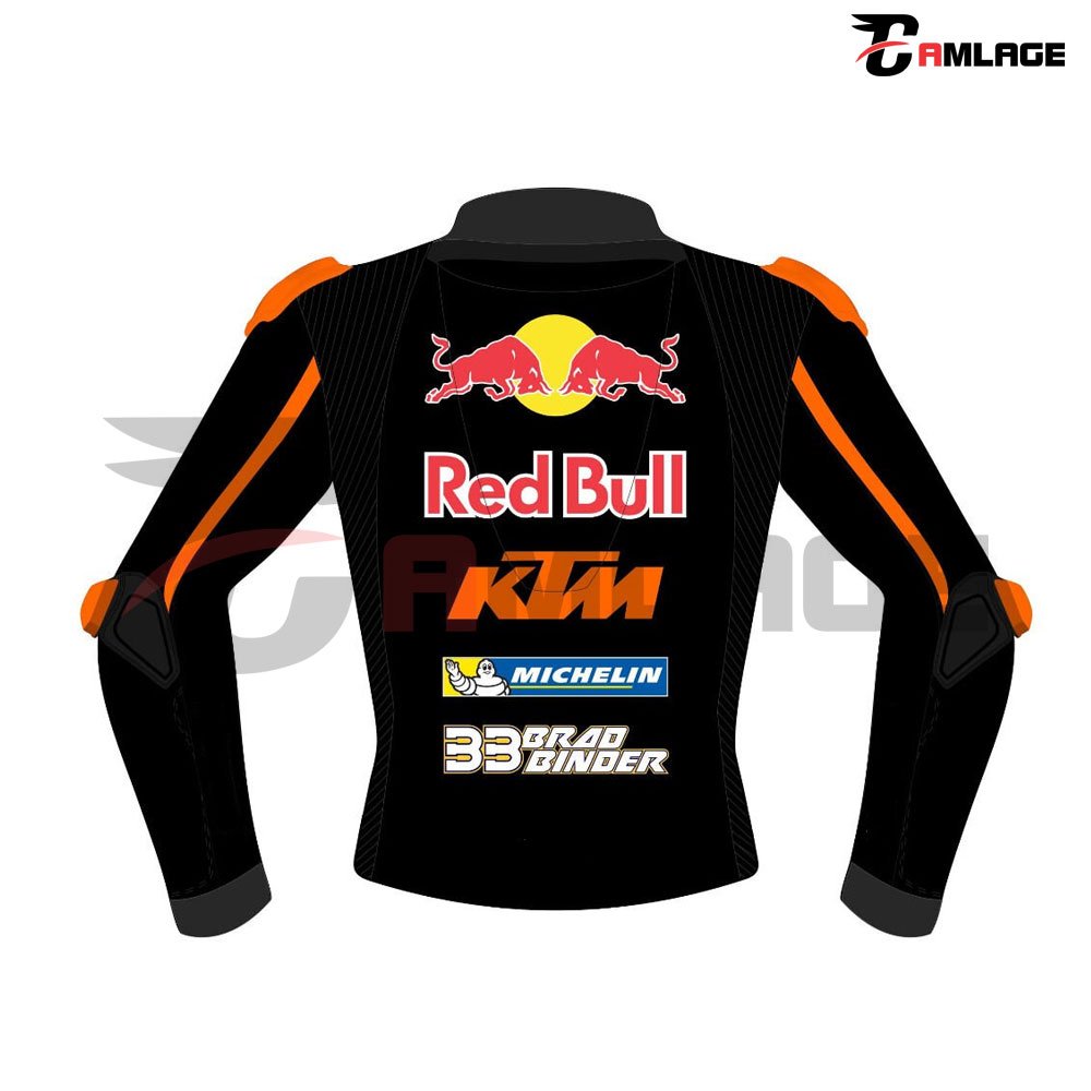 Brad Binder Red Bull Leather Jacket KTM MotoGP 2024